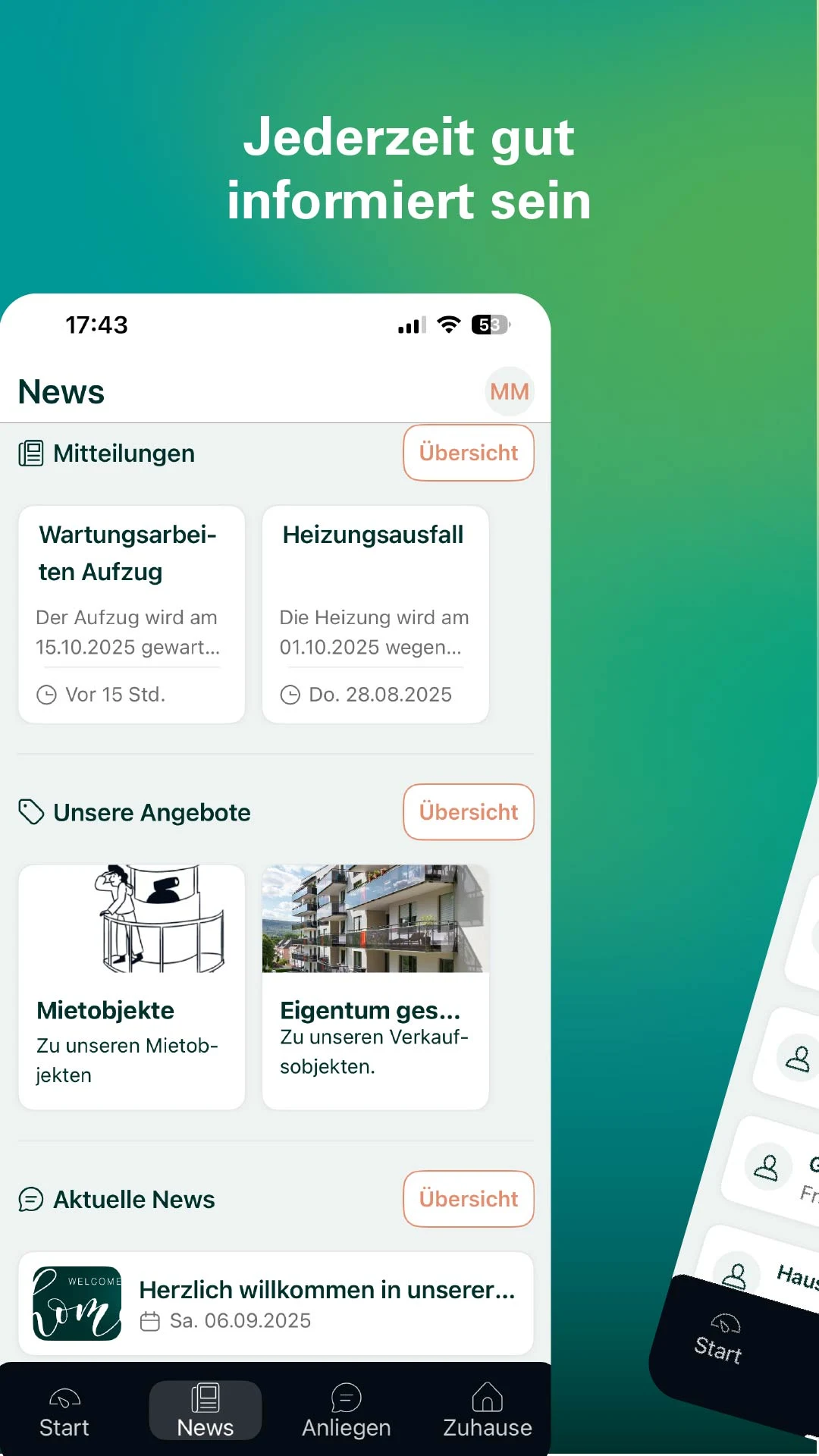 GWH home 2.0 screenshot