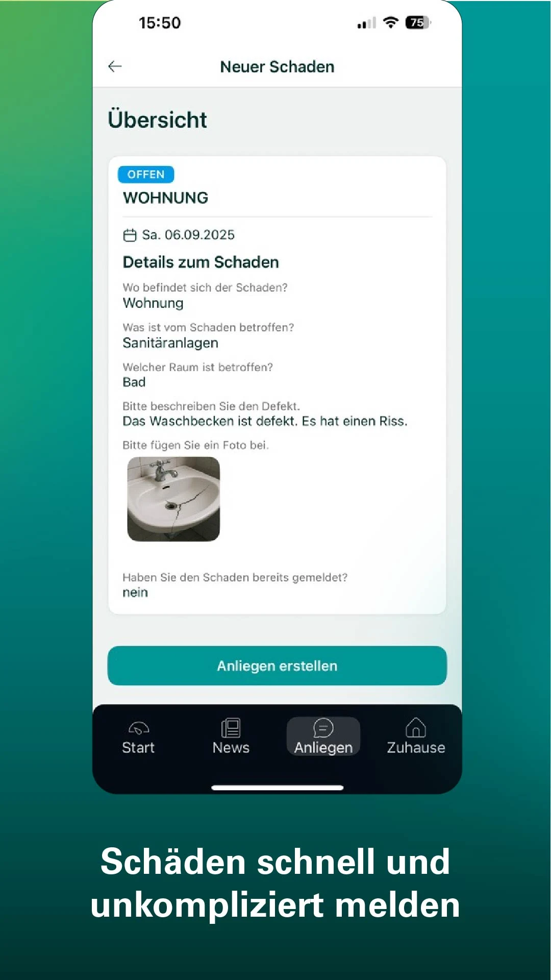 GWH home 2.0 screenshot