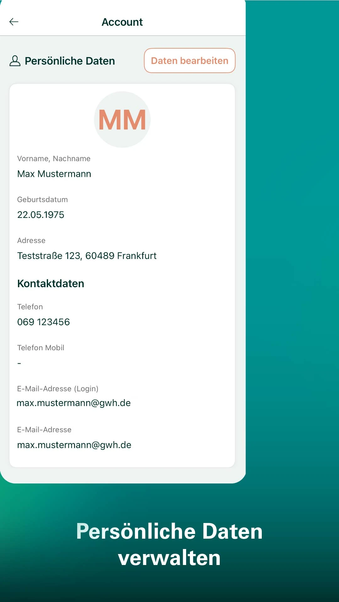GWH home 2.0 screenshot